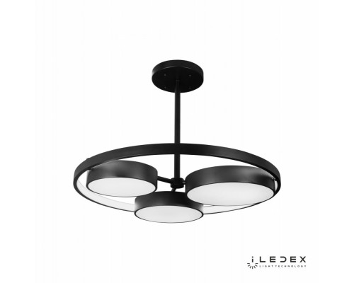 Купить Люстра на штанге iLedex 9123-1070-X-T BK| VIVID-LIGHT.RU