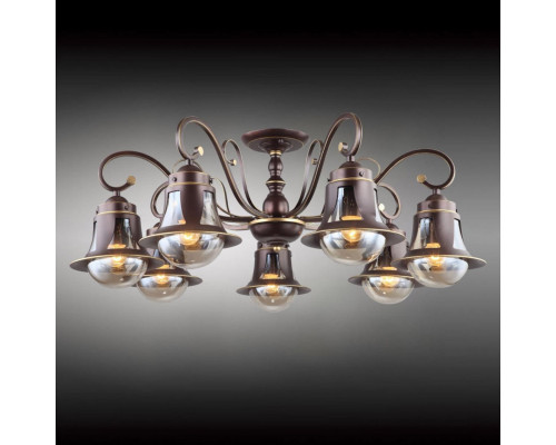 Сделать заказ Люстра на штанге Omnilux OML-50607-07| VIVID-LIGHT.RU