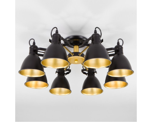 Заказать Люстра на штанге Eurosvet 70112/8 черный| VIVID-LIGHT.RU