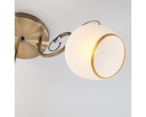 Купить Люстра на штанге Eurosvet 30159/3 античная бронза| VIVID-LIGHT.RU