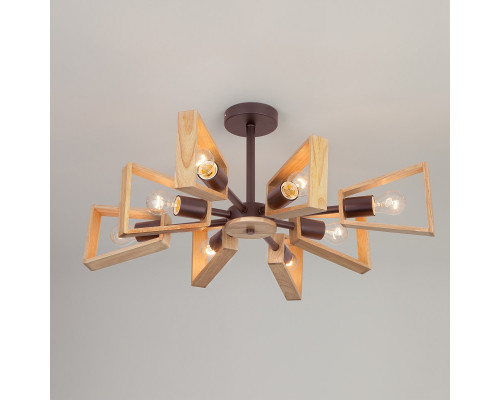 Сделать заказ Люстра на штанге Eurosvet 70056/8 кофе| VIVID-LIGHT.RU