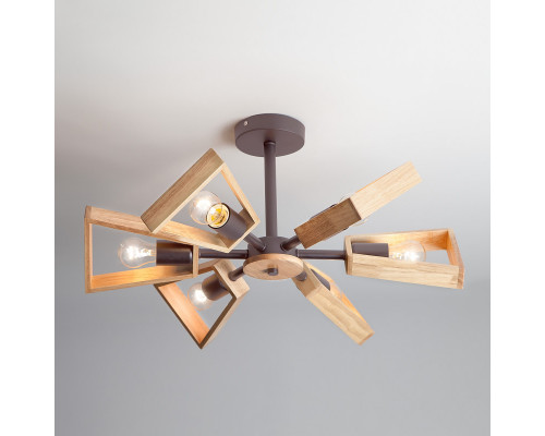 Сделать заказ Люстра на штанге Eurosvet 70056/6 кофе| VIVID-LIGHT.RU