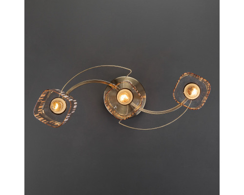 Заказать Люстра на штанге Eurosvet 30124/3 античная бронза| VIVID-LIGHT.RU