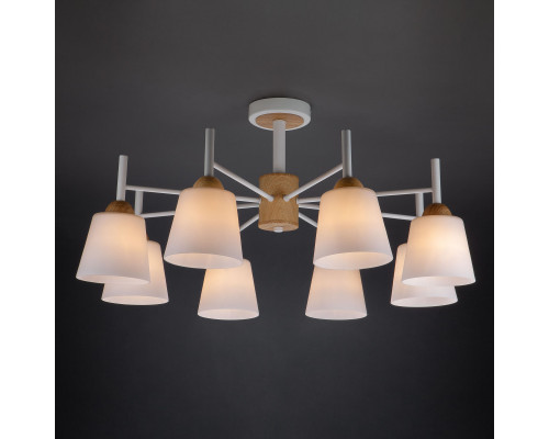 Заказать Люстра на штанге Eurosvet 70085/8 белый| VIVID-LIGHT.RU