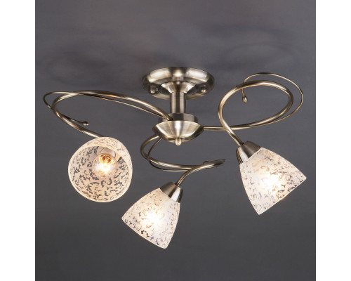 Заказать Люстра на штанге Eurosvet 30130/3 античная бронза| VIVID-LIGHT.RU