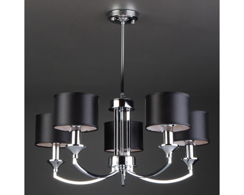 Сделать заказ Люстра на штанге Eurosvet 60067/5 хром| VIVID-LIGHT.RU