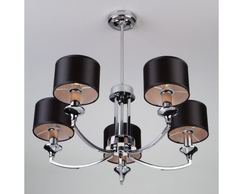 Сделать заказ Люстра на штанге Eurosvet 60067/5 хром| VIVID-LIGHT.RU