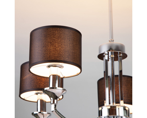 Сделать заказ Люстра на штанге Eurosvet 60067/5 хром| VIVID-LIGHT.RU