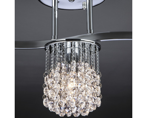 Заказать Люстра на штанге Eurosvet 3222/3 хром Strotskis| VIVID-LIGHT.RU