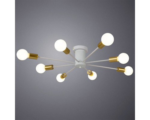 Заказать Люстра на штанге ARTE Lamp A6702PL-8WH| VIVID-LIGHT.RU