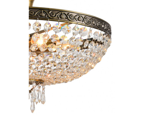 Оформить заказ Люстра на штанге Natali Kovaltseva ROCOCO 81407/6C ANTIQUE| VIVID-LIGHT.RU