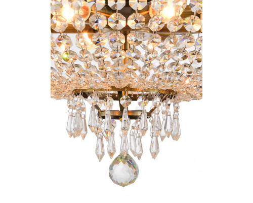 Оформить заказ Люстра на штанге Natali Kovaltseva ROCOCO 81407/6C ANTIQUE| VIVID-LIGHT.RU