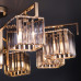 Заказать Люстра на штанге Eurosvet 10126/8 золото/прозрачный хрусталь Strotskis Smart (10117/8)| VIVID-LIGHT.RU