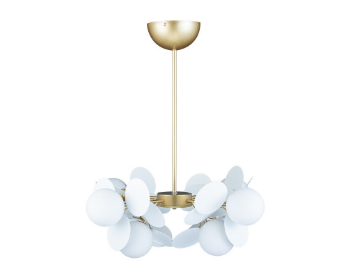 Купить Люстра на штанге LOFT IT 10008/8 white| VIVID-LIGHT.RU