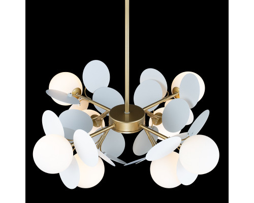 Купить Люстра на штанге LOFT IT 10008/8 white| VIVID-LIGHT.RU