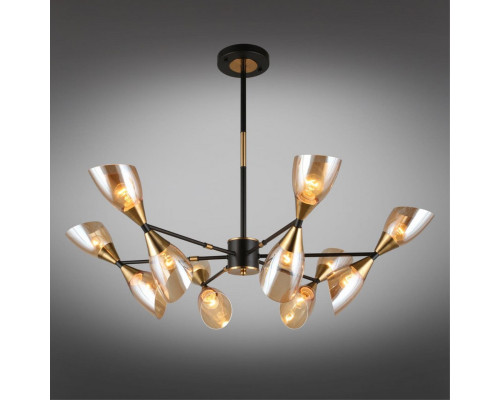 Сделать заказ Люстра на штанге Omnilux OML-66807-12| VIVID-LIGHT.RU