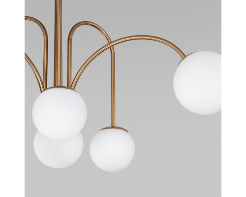 Оформить заказ Люстра на штанге Eurosvet 30177/6 латунь| VIVID-LIGHT.RU