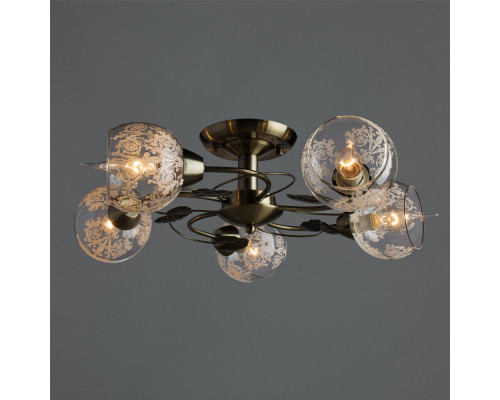 Сделать заказ Люстра на штанге ARTE Lamp A1292PL-5AB| VIVID-LIGHT.RU