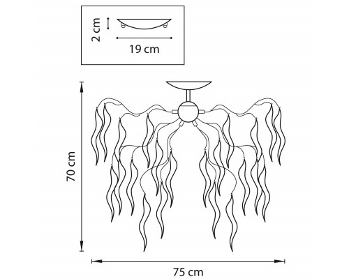 Сделать заказ Люстра на штанге Lightstar 792124| VIVID-LIGHT.RU