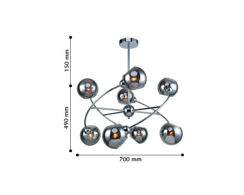 Оформить заказ Люстра на штанге F-Promo 2342-8P| VIVID-LIGHT.RU