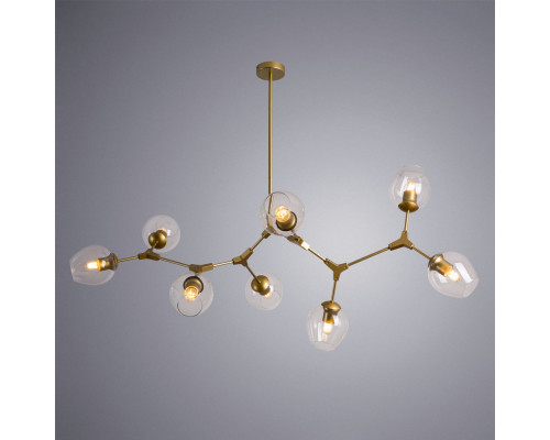 Оформить заказ Люстра на штанге ARTE Lamp A4103SP-8GO| VIVID-LIGHT.RU
