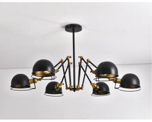 Сделать заказ Люстра на штанге Lumina Deco LDP D015-6 BK| VIVID-LIGHT.RU