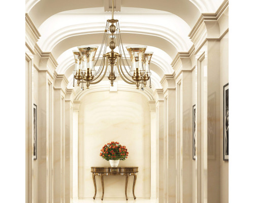 Купить Люстра на штанге Kutek NIC-ZW-5(P)| VIVID-LIGHT.RU