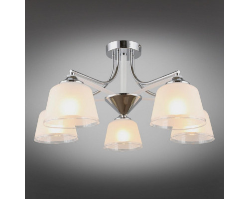 Оформить заказ Люстра на штанге Omnilux OML-65307-05| VIVID-LIGHT.RU