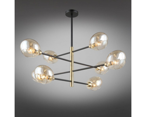 Купить Люстра на штанге Omnilux OML-94307-08| VIVID-LIGHT.RU