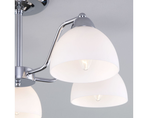 Купить Люстра на штанге Eurosvet 30172/5 хром| VIVID-LIGHT.RU