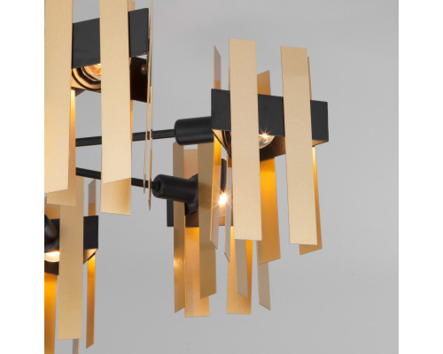 Сделать заказ Люстра на штанге Eurosvet 70116/8 черный| VIVID-LIGHT.RU