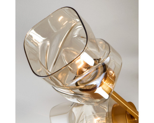 Заказать Люстра на штанге Eurosvet 30165/8 перламутровое золото| VIVID-LIGHT.RU