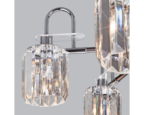 Оформить заказ Люстра на штанге Eurosvet 70090/5 графит| VIVID-LIGHT.RU