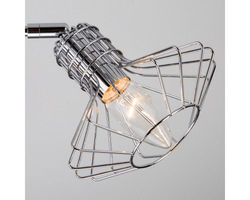 Оформить заказ Люстра на штанге Eurosvet 70108/5 хром| VIVID-LIGHT.RU