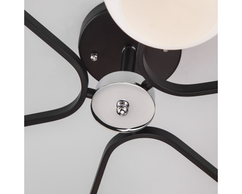 Заказать Люстра на штанге Eurosvet 30145/6 хром/венге| VIVID-LIGHT.RU