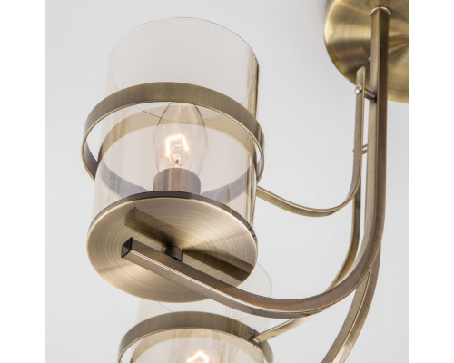 Оформить заказ Люстра на штанге Eurosvet 60085/5 античная бронза| VIVID-LIGHT.RU