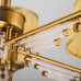 Купить Люстра на штанге Eurosvet 60081/5 золотая бронза| VIVID-LIGHT.RU
