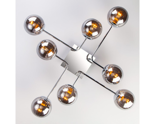 Сделать заказ Люстра на штанге Eurosvet 30140/8 хром| VIVID-LIGHT.RU