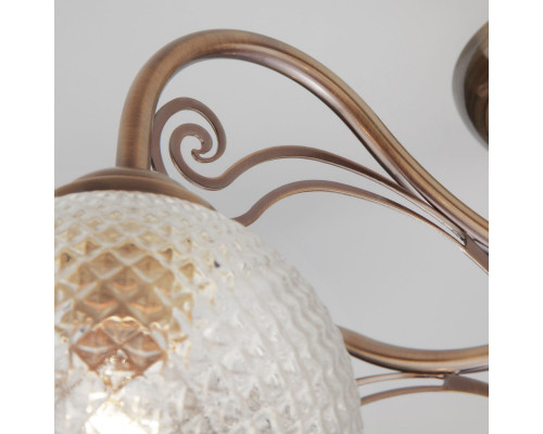 Купить Люстра на штанге Eurosvet 30139/5 античная бронза| VIVID-LIGHT.RU