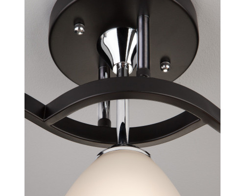 Заказать Люстра на штанге Eurosvet 9612/3 хром/венге| VIVID-LIGHT.RU