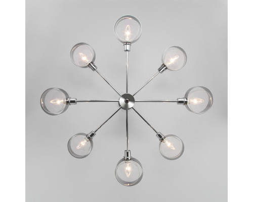 Заказать Люстра на штанге Eurosvet 70127/8 хром| VIVID-LIGHT.RU