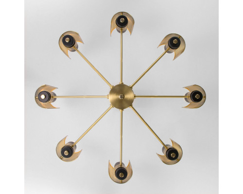 Заказать Люстра на штанге Eurosvet 70139/8 латунь| VIVID-LIGHT.RU