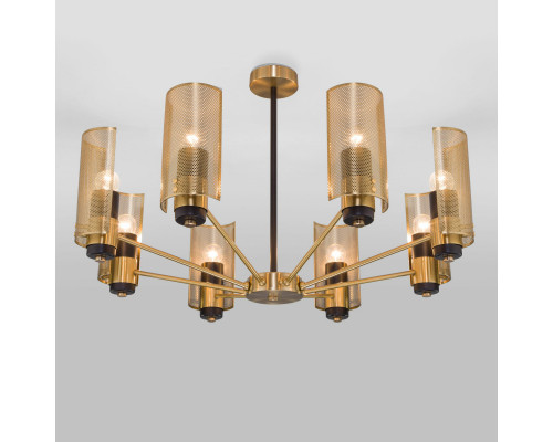 Заказать Люстра на штанге Eurosvet 70139/8 латунь| VIVID-LIGHT.RU