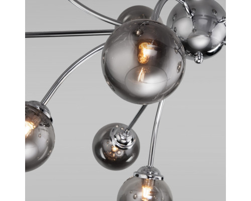 Купить Люстра на штанге Eurosvet 30180 хром| VIVID-LIGHT.RU