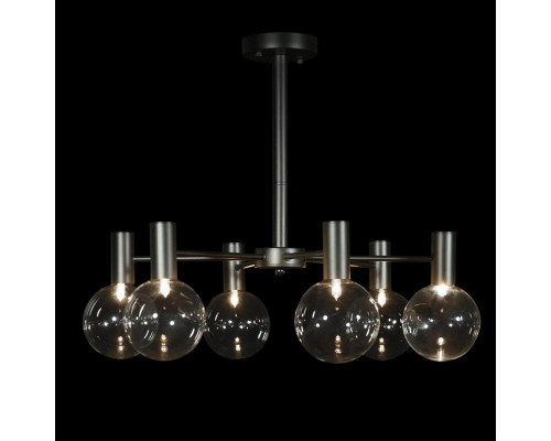 Заказать Люстра на штанге LOFT IT 10045/6 Black| VIVID-LIGHT.RU