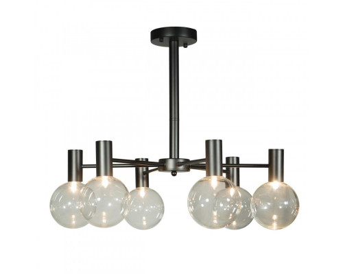 Заказать Люстра на штанге LOFT IT 10045/6 Black| VIVID-LIGHT.RU