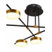 Купить Люстра на штанге Natali Kovaltseva LED LAMPS 81101/6C GOLD BLACK| VIVID-LIGHT.RU