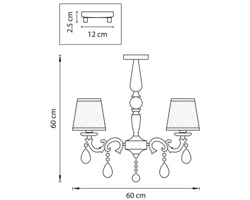 Купить Люстра на штанге Lightstar 779564| VIVID-LIGHT.RU