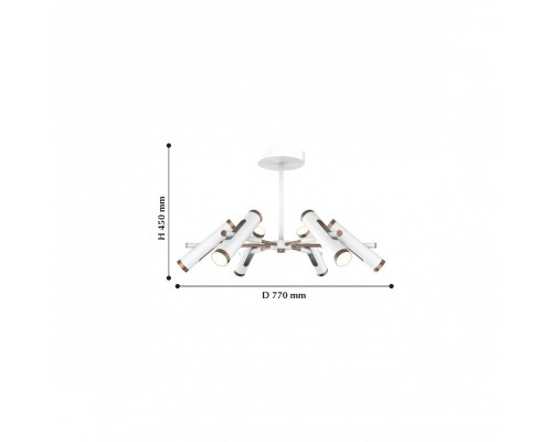 Сделать заказ Люстра на штанге Favourite 2325-12U| VIVID-LIGHT.RU