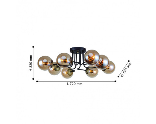 Сделать заказ Люстра на штанге F-Promo 2344-8U| VIVID-LIGHT.RU